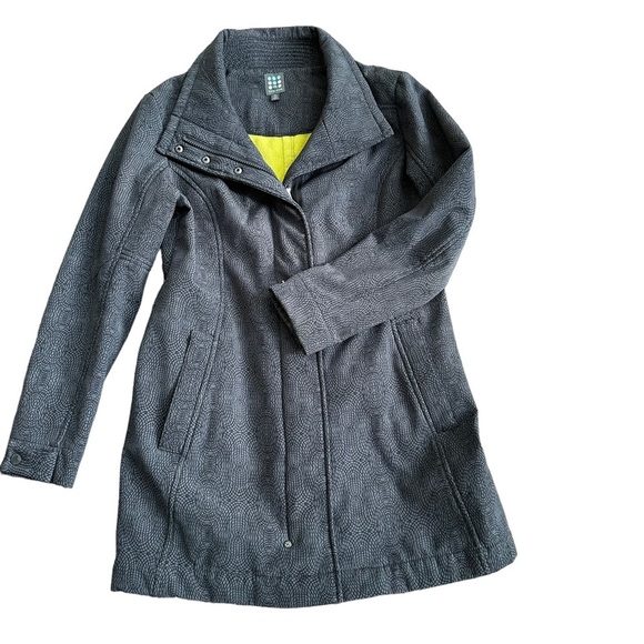 Title Nine Womens Grey Water Resistant Gray Mid Length Winter Jacket Size S - Picture 13 of 13